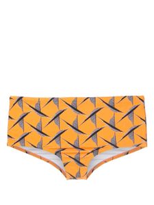 Lygia & Nanny maillot de bain à imprimé graphique - Orange