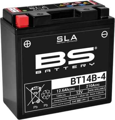 BS-BATTERY Batterij "bt14b-4 battery bt14b-4 bs sla