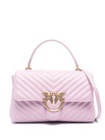 PINKO sac porté épaule matelassé Love One - Violet