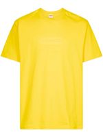 Supreme t-shirt à logo - Jaune