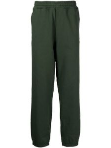 Stüssy pantalon de jogging à logo brodé - Vert