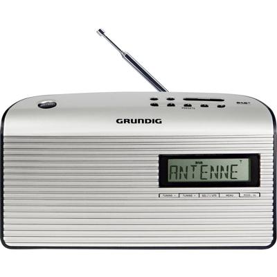 Grundig Music 7000X Radio DAB+, FM DAB+, FM Wekfunctie Zilver