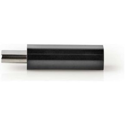 USB-Adapter | USB 2.0 | USB-C© Male | USB Micro-B Female | 480 Mbps | Vernikkeld | Zwart | Doos
