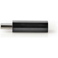 USB-Adapter | USB 2.0 | USB-C© Male | USB Micro-B Female | 480 Mbps | Vernikkeld | Zwart | Doos