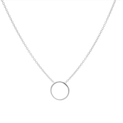 Karma Ketting Circle Zilver