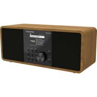 Telestar TOP 250 Holz Transistorradio met internetradio DAB+, Internet, VHF (FM) WiFi, USB, FM, Internetradio, DAB+, Bluetooth Hout