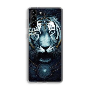 Darkness Tiger: Samsung Galaxy S21 Plus Transparant Hoesje