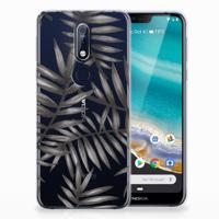 Nokia 7.1 | TPU Case | Leaves Grey