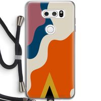 Noor A: LG V30 Transparant Hoesje met koord