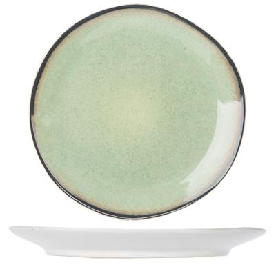 Cosy & Trendy Dinerborden Fez Groen ø 28 cm - 4 Stuks