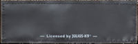 Eigen naam label - groot 160 x 50 mm - Per Stuk