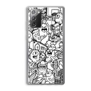 Vexx City #2: Samsung Galaxy Note 20 / Note 20 5G Transparant Hoesje