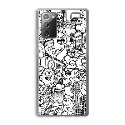 Vexx City #2: Samsung Galaxy Note 20 / Note 20 5G Transparant Hoesje
