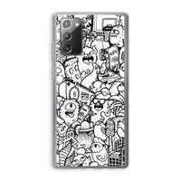 Vexx City #2: Samsung Galaxy Note 20 / Note 20 5G Transparant Hoesje