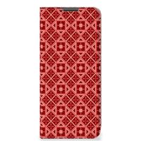 Nokia G50 Hoesje met Magneet Batik Rood