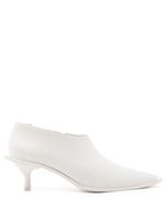 Gloria Coelho bottines en daim artificiel - Blanc