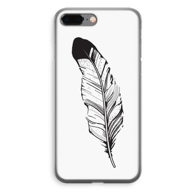 Pluim: iPhone 8 Plus Transparant Hoesje
