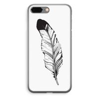 Pluim: iPhone 8 Plus Transparant Hoesje