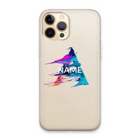 Abstract Spectrum: iPhone 13 Pro Max Transparant Hoesje