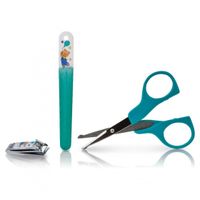 Nuby nagelverzorgingsset junior 15 cm groen - thumbnail