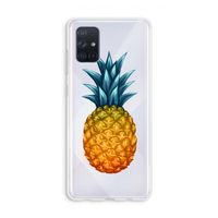Grote ananas: Galaxy A71 Transparant Hoesje