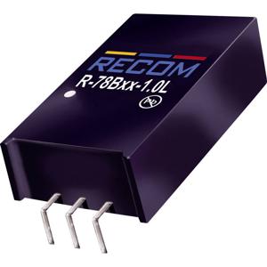 RECOM R-78B12-1.0L DC/DC-converter, print 32 V/DC 12 V/DC 1 A 12 W Aantal uitgangen: 1 x Inhoud 1 stuk(s)