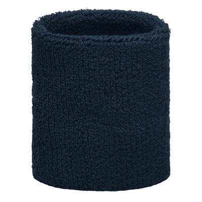 Navy blauw zweetbandje voor pols