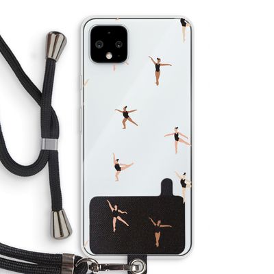 Dancing #1: Pixel 4 XL Transparant Hoesje met koord