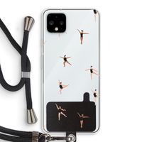 Dancing #1: Pixel 4 XL Transparant Hoesje met koord