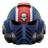 Warhammer 40,000: Space Marine 2 Replica Ultramarines Lieutenant Titus helmet 30 cm