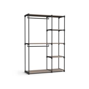 Open kledingkast, Taupe / 43 x 124 x 182 cm