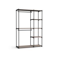 Open kledingkast, Taupe / 43 x 124 x 182 cm