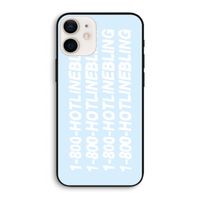 Hotline bling blue: iPhone 12 Pro Biologisch afbreekbaar hoesje