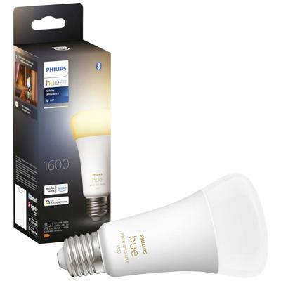 Hue LED-lamp 871951428819500 Energielabel: F (A - G) Hue White Ambiance E27 Einzelpack 1600lm 100W 15 W Warmwit tot koudwit Energielabel: F (A - G)