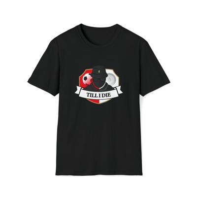 T-shirt regular - Till i die - logo voor groot