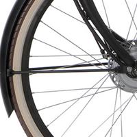 Cortina spatbordstang voor 28 e-u4 jet black matt