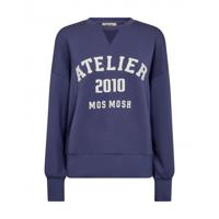 Mos Mosh - Blauw | Dames | Trui | Blauw | S | regular | Kamst mode