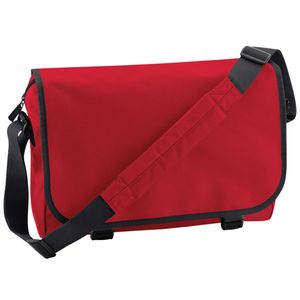 Schoudertas/Messenger bag - rood - heren/dames - 41 x 31 x 12 cm