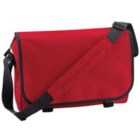 Schoudertas/Messenger bag - rood - heren/dames - 41 x 31 x 12 cm