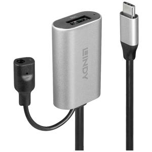 LINDY USB-kabel USB 3.2 Gen1 (USB 3.0 / USB 3.1 Gen1) USB-C stekker, USB-A bus 5.00 m Zwart, Grijs 43270