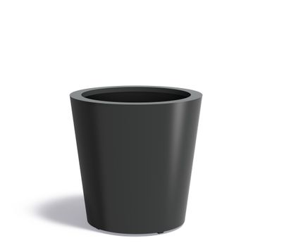 Aluminium plantenbak CONIC 80x80cm.