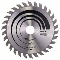 Bosch Accessories Optiline 2608640583 Hardmetaal-cirkelzaagblad 130 x 20 x 2.4 mm Aantal tanden: 30 1 stuk(s)
