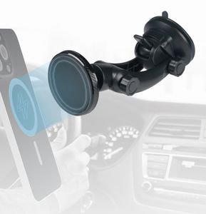 Vivanco MAG Wizard Zuignap Telefoonhouder voor in de auto 360° draaibaar