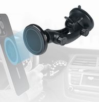 Vivanco MAG Wizard Zuignap Telefoonhouder voor in de auto 360° draaibaar - thumbnail