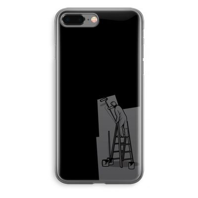Musketon Painter: iPhone 8 Plus Transparant Hoesje