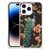 Apple iPhone 14 Pro Max Case Anti-shock Pauw met Bloemen