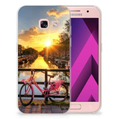Samsung Galaxy A3 2017 | Silliconen Back Cover | Amsterdamse Grachten