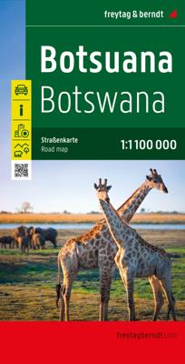 Wegenkaart - landkaart Botswana | Freytag & Berndt Wegenkaart - landkaart Botswana | Freytag & Berndt