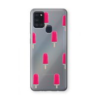 Waterijsje: Samsung Galaxy A21s Transparant Hoesje