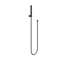 Handdoucheset IVY Set Bestaande Uit Doucheslang 150 cm, Wandhouder En Staafhanddouche Mat Zwart PED